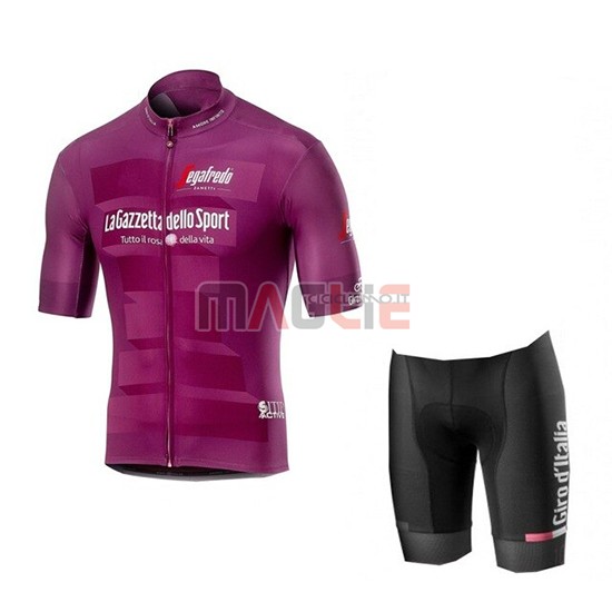 Maglia Giro d'Italia Manica Corta 2019 Viola